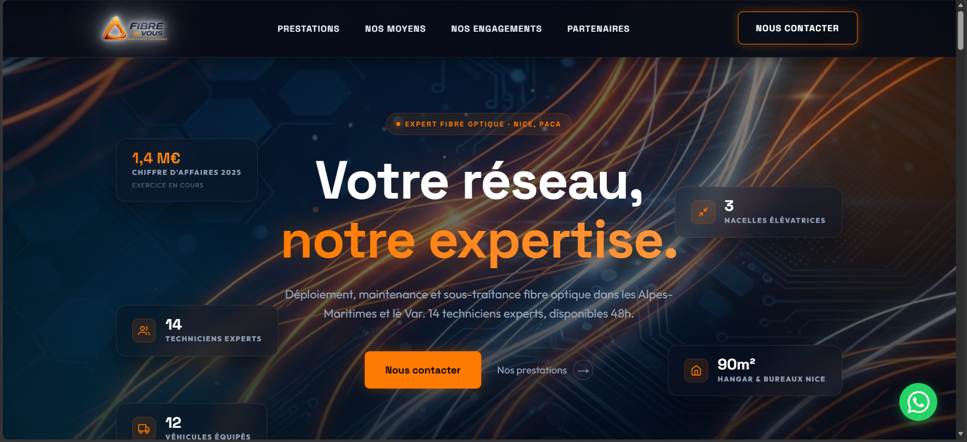 Fibre et Vous - Réseaux & Télécom